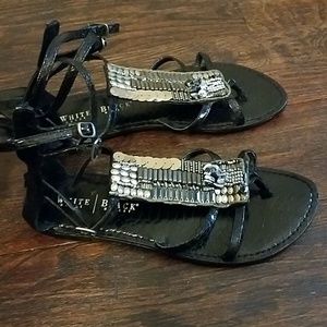 White house black market gladiator sandals